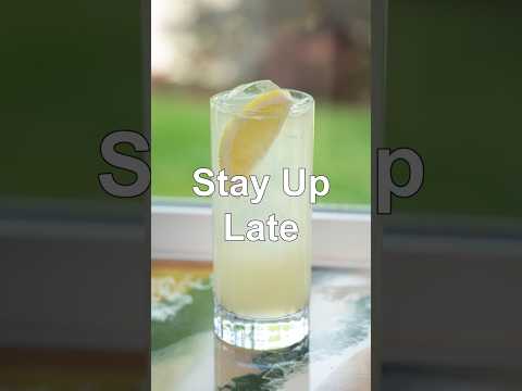 How To Make The Stay Up Late Cocktail